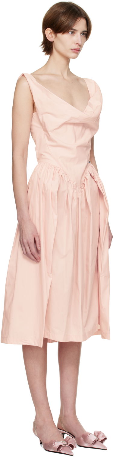 Pокля Vivienne Westwood Westwood Sunday Midi Dress Черно | 1101032Z-W009Q-SW, 4