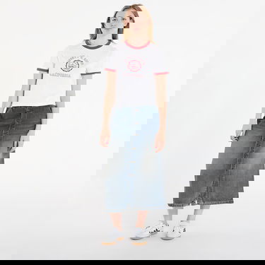 Тениска Sporty & Rich California Emblem Ringer Tee Бяло | TO07364508WH52, 3