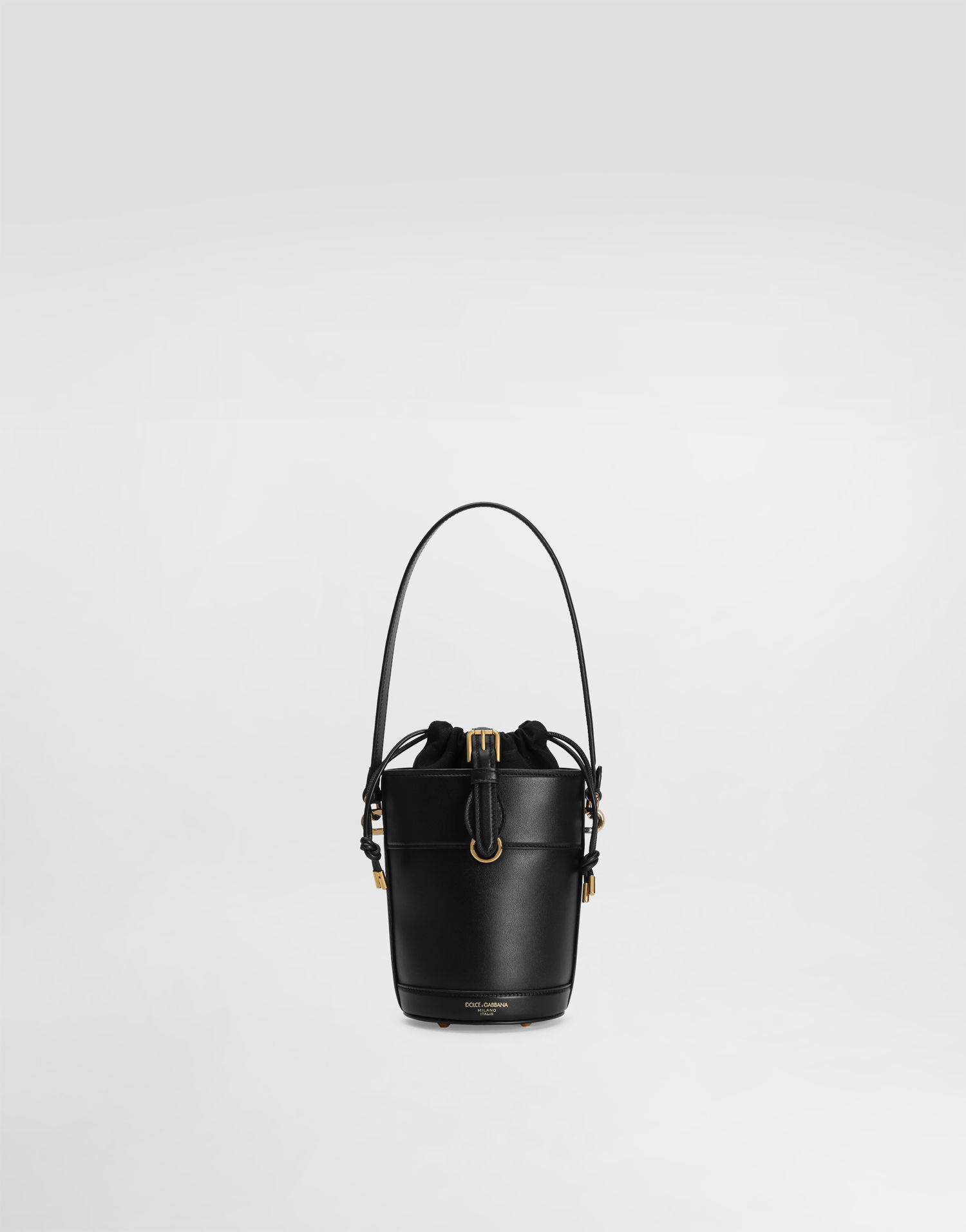 Дамска чанта Dolce & Gabbana Dolce & Gabbana Capri Bucket Bag Черно | BB7816AI45180999, 0