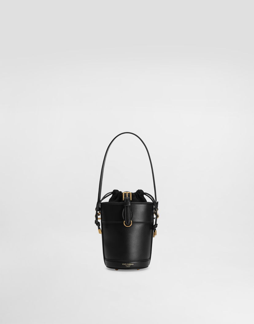 Дамска чанта Dolce & Gabbana Dolce & Gabbana Capri Bucket Bag Черно | BB7816AI45180999