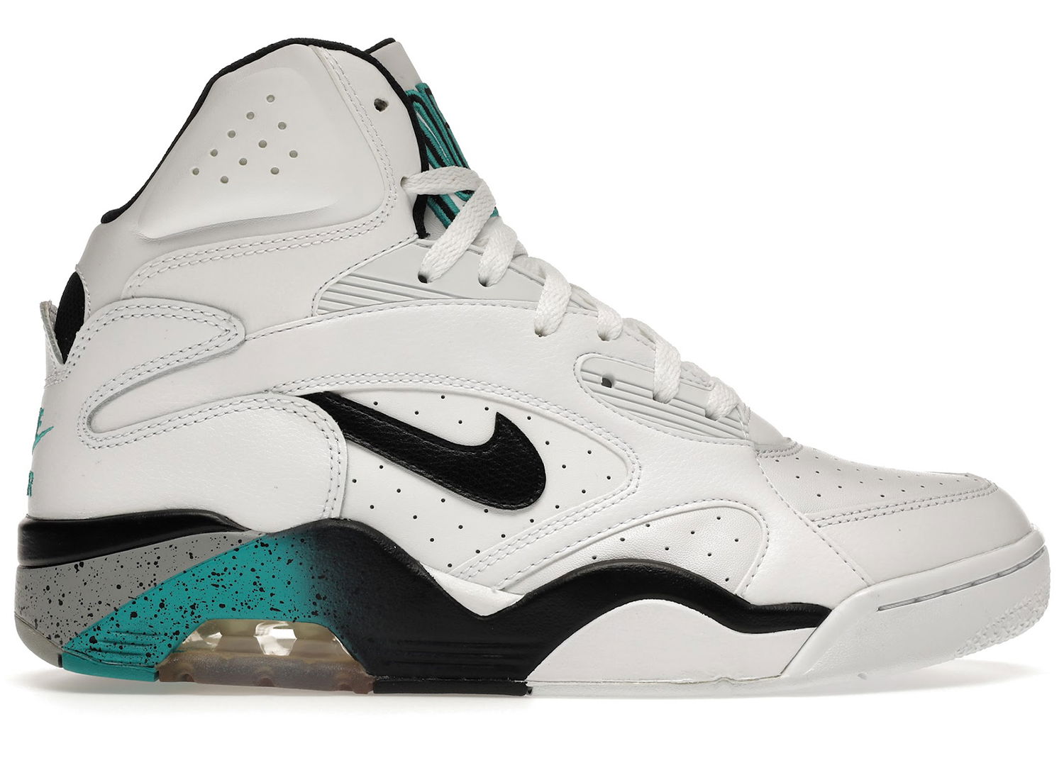 Кецове и обувки Nike Air Force 180 Blue Emerald Бяло | 537330-100, 0