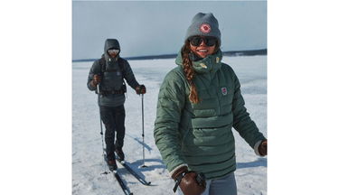 Пухо яке FJÄLLRÄVEN Pack Down Anorak Insulated Jacket Зелено | F86376-614, 5