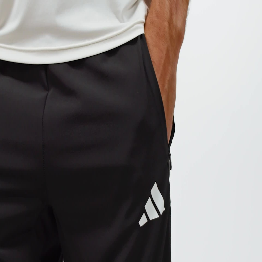 Спортни панталони adidas Performance Woven Joggers With Stripes Черно | JC5230, 1