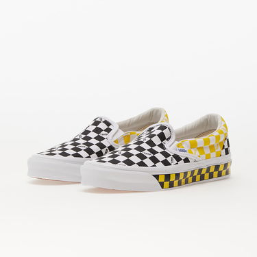 Кецове и обувки Vans OG Classic Slip-On LX Vault Checkerboard Черно | VN0A32QNY231, 5