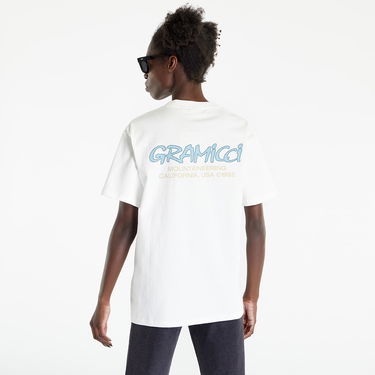 Тениска GRAMICCI Mountaineering Tee Бяло | G2FU-T049 White / Blue, 4