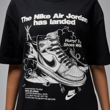 Тениска Jordan Jordan Graphic Print T-Shirt (Plus Size) Черно | HJ0136-010, 2