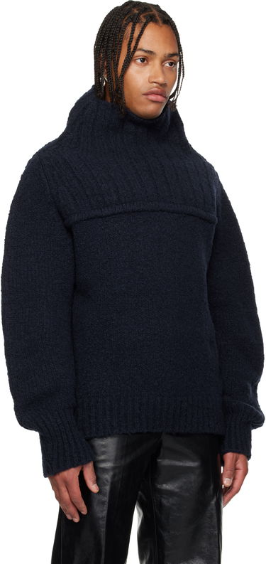 Пуловер Dries Van Noten Dries Van Noten Wool Turtleneck Черно | 252-021236-2721, 4