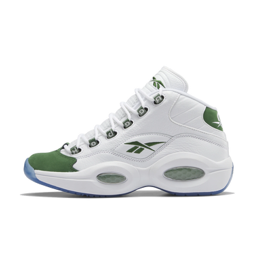 Кецове и обувки Reebok Question Mid "Green Toe" Бяло | ID6690, 0