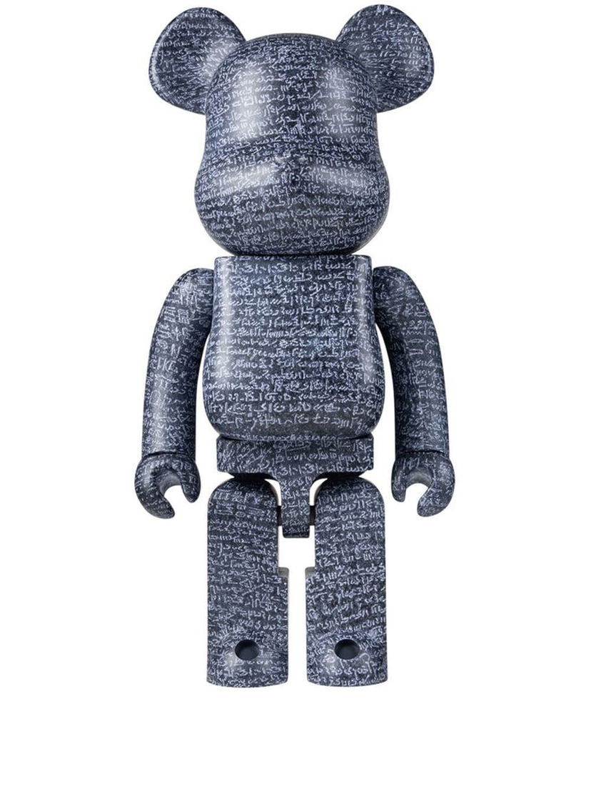 Колекционерско Medicom Toy The British Museum Be@rbrick Rosetta Stone collectible "1000%" - Blue Сиво | MEDI007619104380