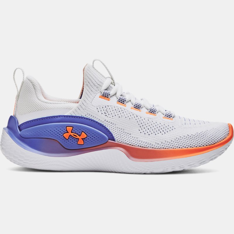 Кецове и обувки Under Armour Flow Dynamic 'White Baja Blue' Бяло | 3026107-100, 0