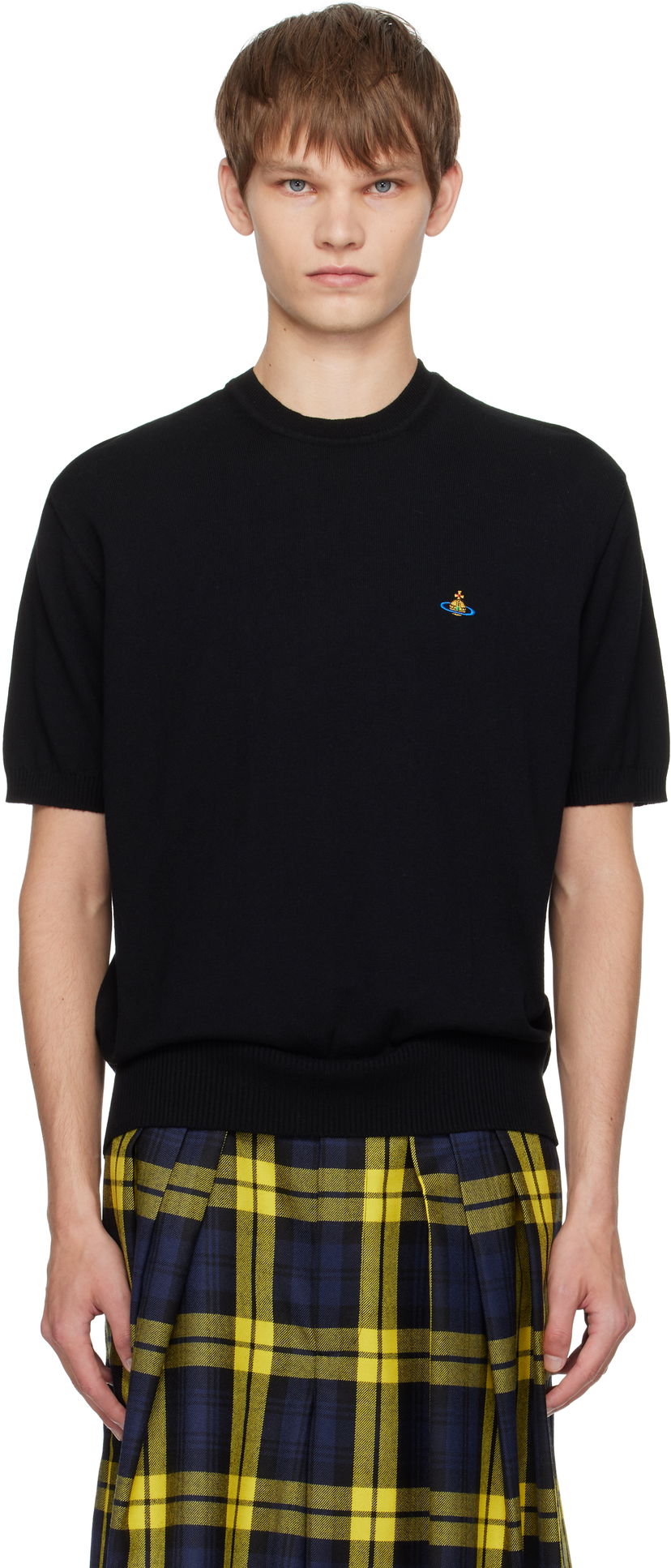 Тениска Vivienne Westwood Vivienne Westwood Alex T-Shirt Черно | 27010013-Y001V-