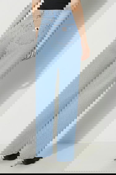 Дънки Carhartt WIP Noxon Pant Jeans medium waist Синьо | I031920.112, 2