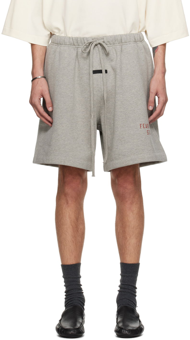 Къси панталони Fear of God Soccer Shorts Сиво | 160BT242001F