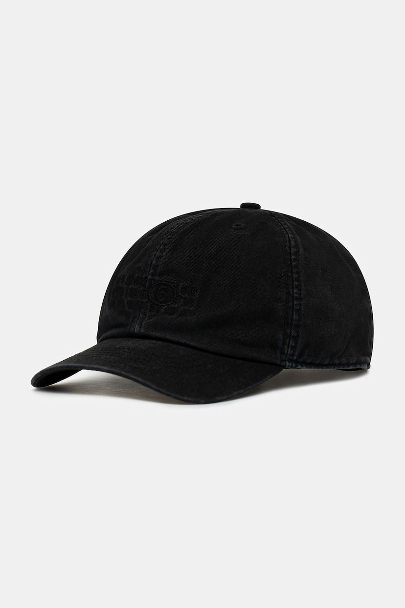 Шапка с козирка Maison Margiela MM6 Maison Margiela Baseball Cap Черно | SH2TC0004.M35190.899