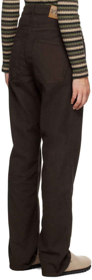 Дънки YMC Patti Flare Jeans Кафяво | Q4UMF, 2