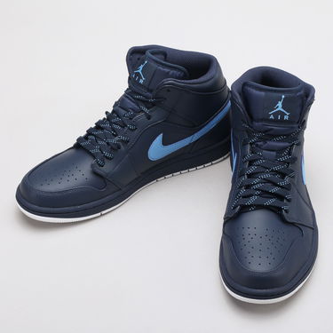 Кецове и обувки Jordan Air Jordan 1 Mid ''Obsidian'' Тъмно синьо | 554724-405, 2