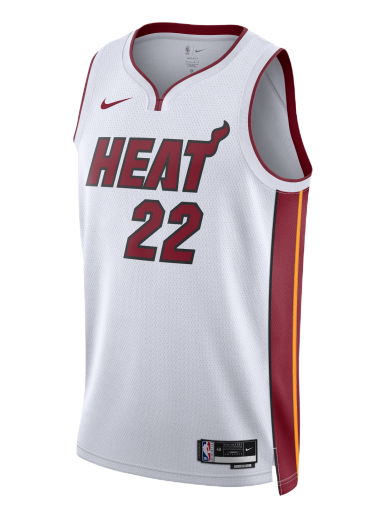 Фланелка Nike Dri-FIT NBA Swingman Miami Heat Association Edition 2022/2023 Бяло | DN2083-100