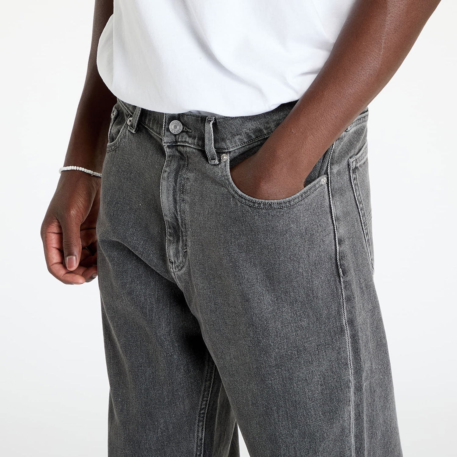 Дънки Tommy Hilfiger Isaac Relaxed Tapered Jeans Denim Сиво | DM0DM20422 1BZ, 1