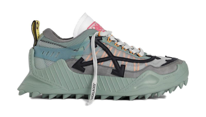 Кецове и обувки Off-White Odsy-1000 Light Blue FW19 Синьо | OMIA139F19800040B310, 0