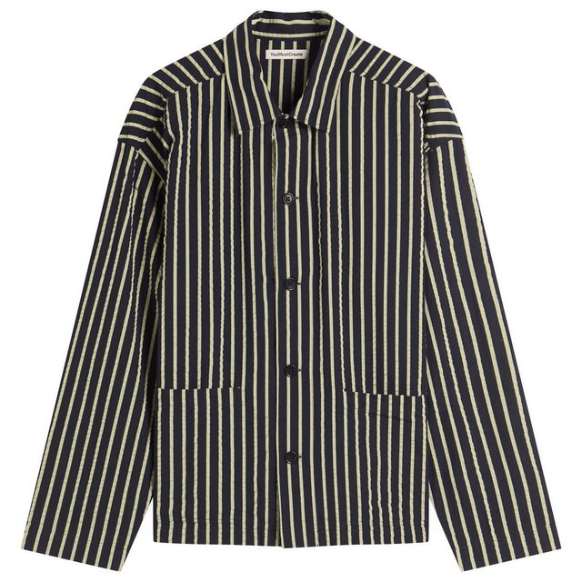 YMC PJ Stripe Jacket, Size Large
