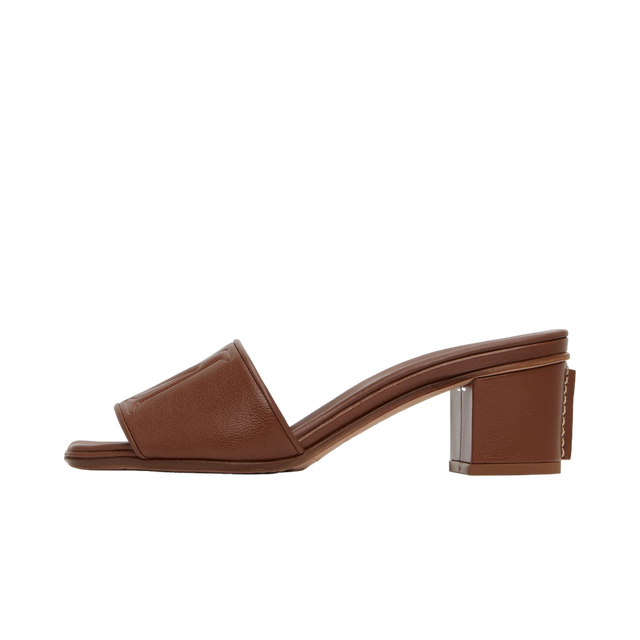 Max Mara Embossed Heeled Sandals