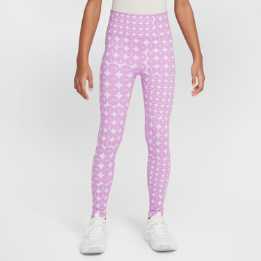 Клинове Nike One Dri-FIT High-Waisted Leggings Лилаво | HF8228-532, 0