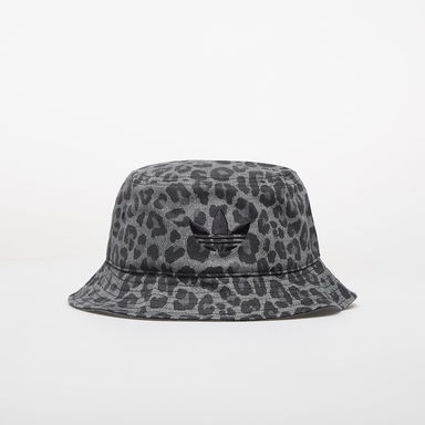 Leopard Print Bucket Hat, 1