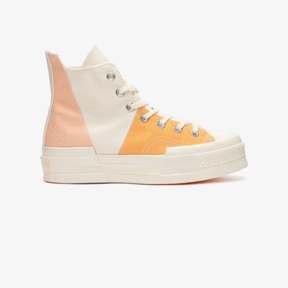 Кецове и обувки Converse Chuck Taylor All-Star 70 Hi Plus Egret Sunrise Yellow W Оранжево
 | A05173C, 1