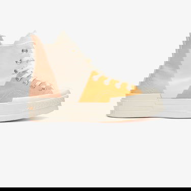 Кецове и обувки Converse Chuck Taylor All-Star 70 Hi Plus Egret Sunrise Yellow W Оранжево
 | A05173C, 1