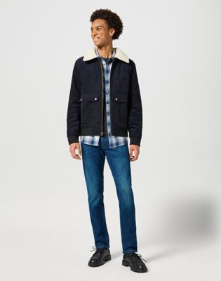 Яке бомбър Wrangler Wrangler Corduroy Aviator Jacket Тъмно синьо | 112357270:XXL, 1