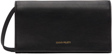 Чанта през рамо Common Projects Common Projects Small Leather Messenger Bag Черно | ARTICLE 9190, 0