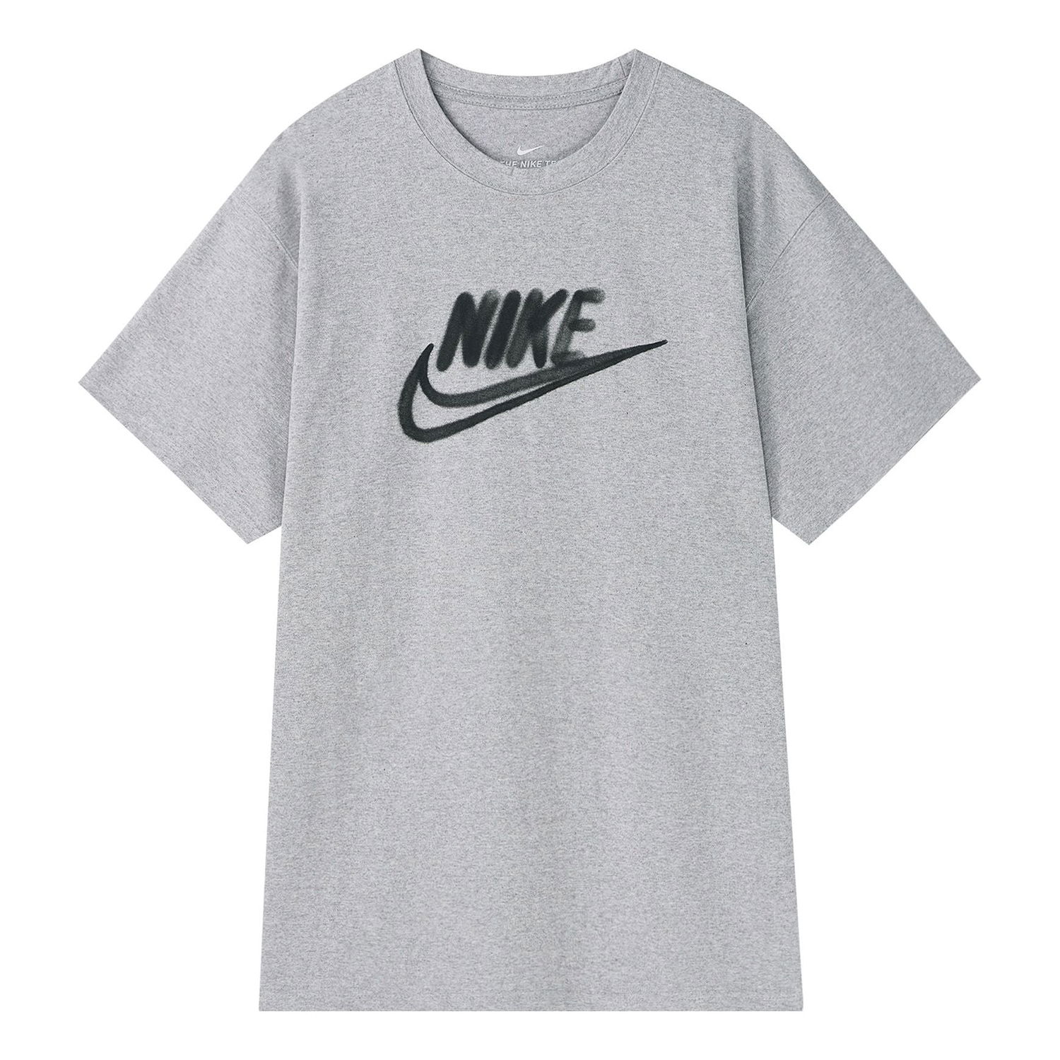 Тениска Nike Short Sleeve Graffiti Logo T-Shirt Сиво | CT6491-902, 0