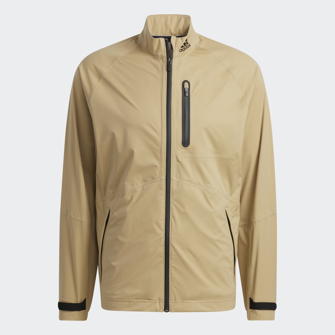 Ветровка adidas Performance Men's Full-Zip RAIN.RDY Jacket Бежово | HI3461, 0
