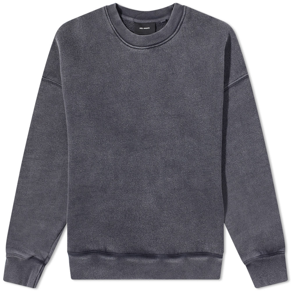 Пуловер AXEL ARIGATO Typo Embroidered Crewneck Сиво | A1168001, 0