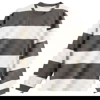 YMC C86 Block Stripe Long Sleeve T-Shirt, Size Large