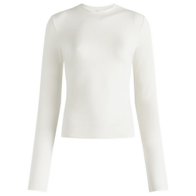 SKIMS Cotton Jersey Long Sleeve T-Shirt, Size Medium