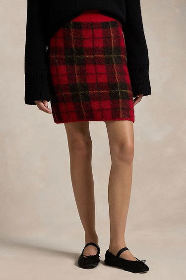 Пола Polo by Ralph Lauren Red Mini Plaid Skirt Червено | 211947923, 1