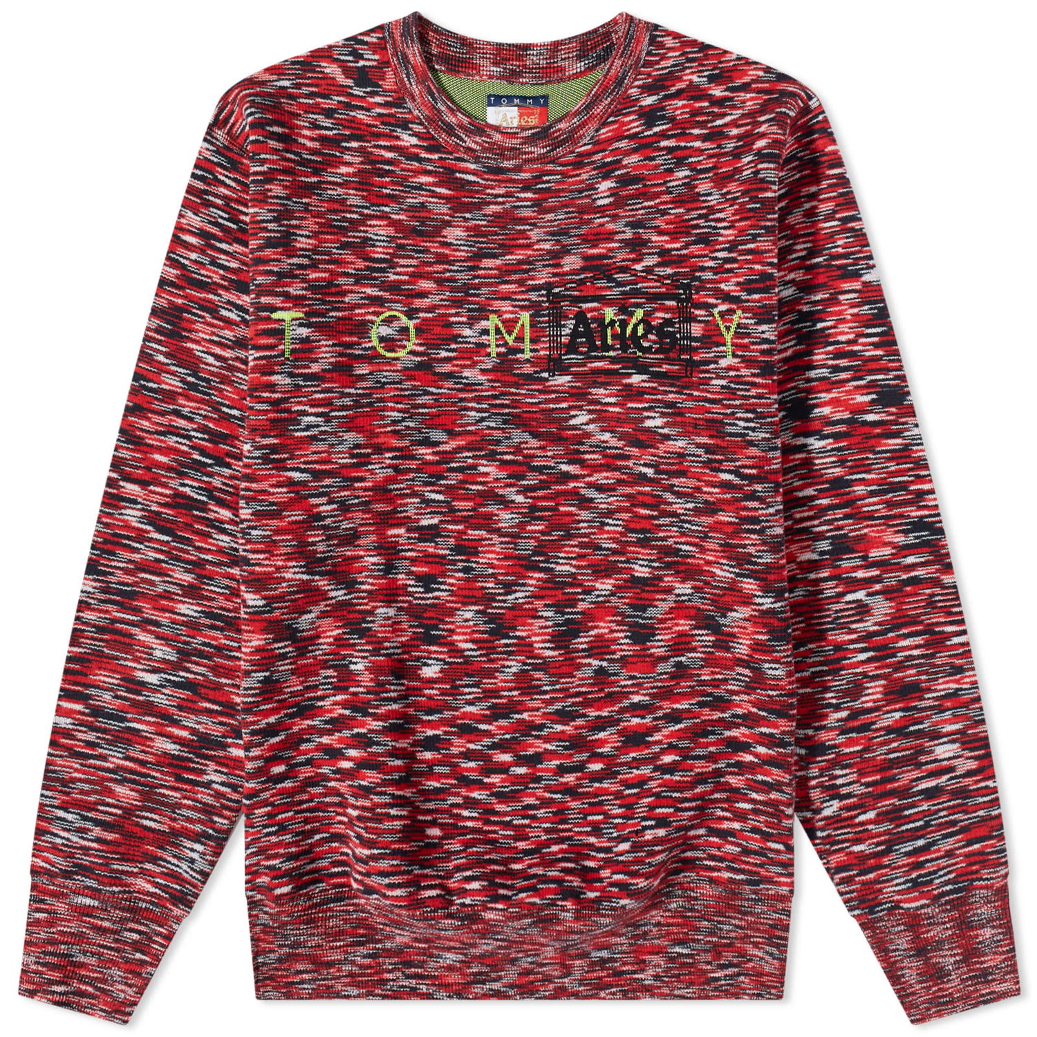 Пуловер Tommy Hilfiger Logo Crew Sweat x Aries Червено | DM0DM16547DW5, 0