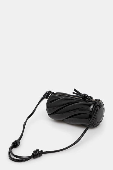 Чанта през рамо Fiorucci Mini Vinyl Crossbody Bag Черно | U01FPABA002VN02BK01, 2