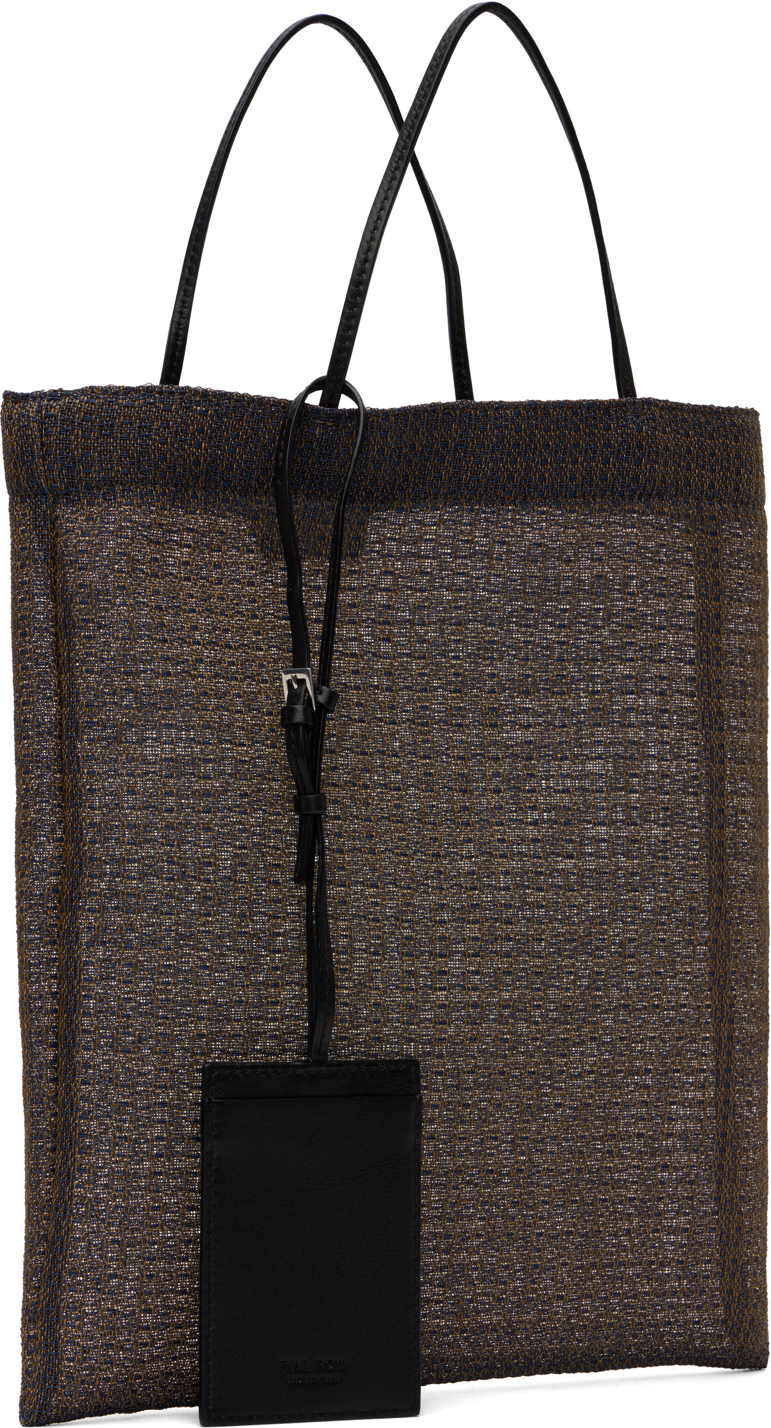 Голяма пазарска чанта The Row The Row Barn Mini Tote Кафяво | W1832-W4006, 1