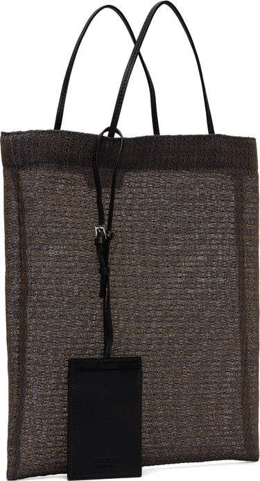 Голяма пазарска чанта The Row The Row Barn Mini Tote Кафяво | W1832-W4006, 1