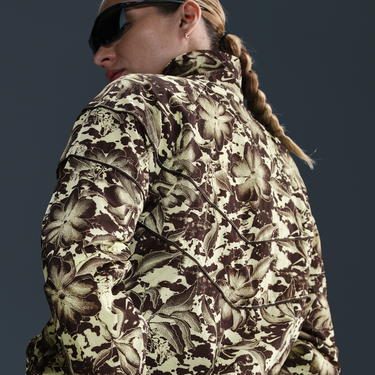 Ветровка Nike Sportswear Windrunner UV Protection Printed Full-Zip Jacket Жълто | HM7285-701, 1