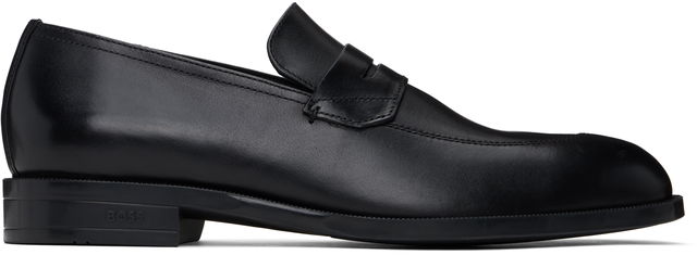 BOSS Leather Penny Loafers