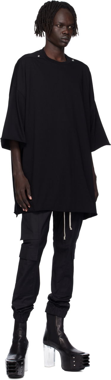 Тениска Rick Owens Rick Owens Concordians Tommy T-Shirt Черно | RU02E1283 JAES2, 3