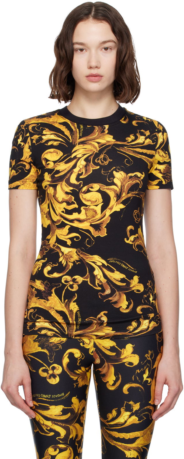 Versace Jeans Couture Barocco Jersey T-shirt