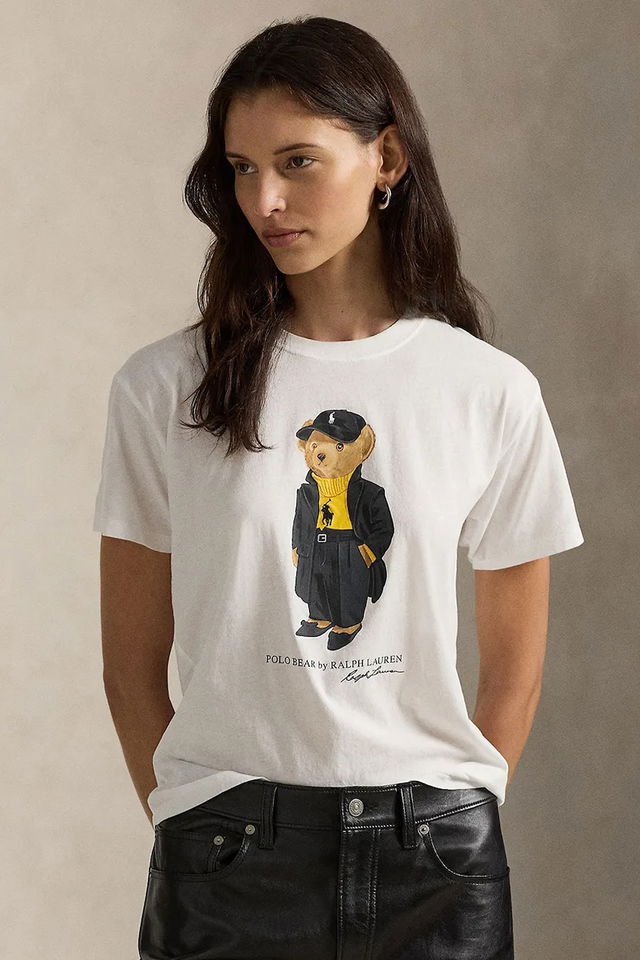 Polo Bear Graphic Short-Sleeve T-Shirt