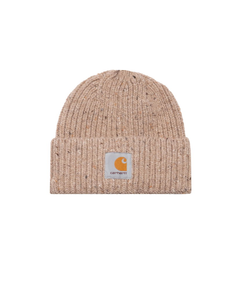 Шапка Carhartt WIP WIP Anglistic Ribbed Flecked Knit Beanie Бежово | I013193.3AUXX