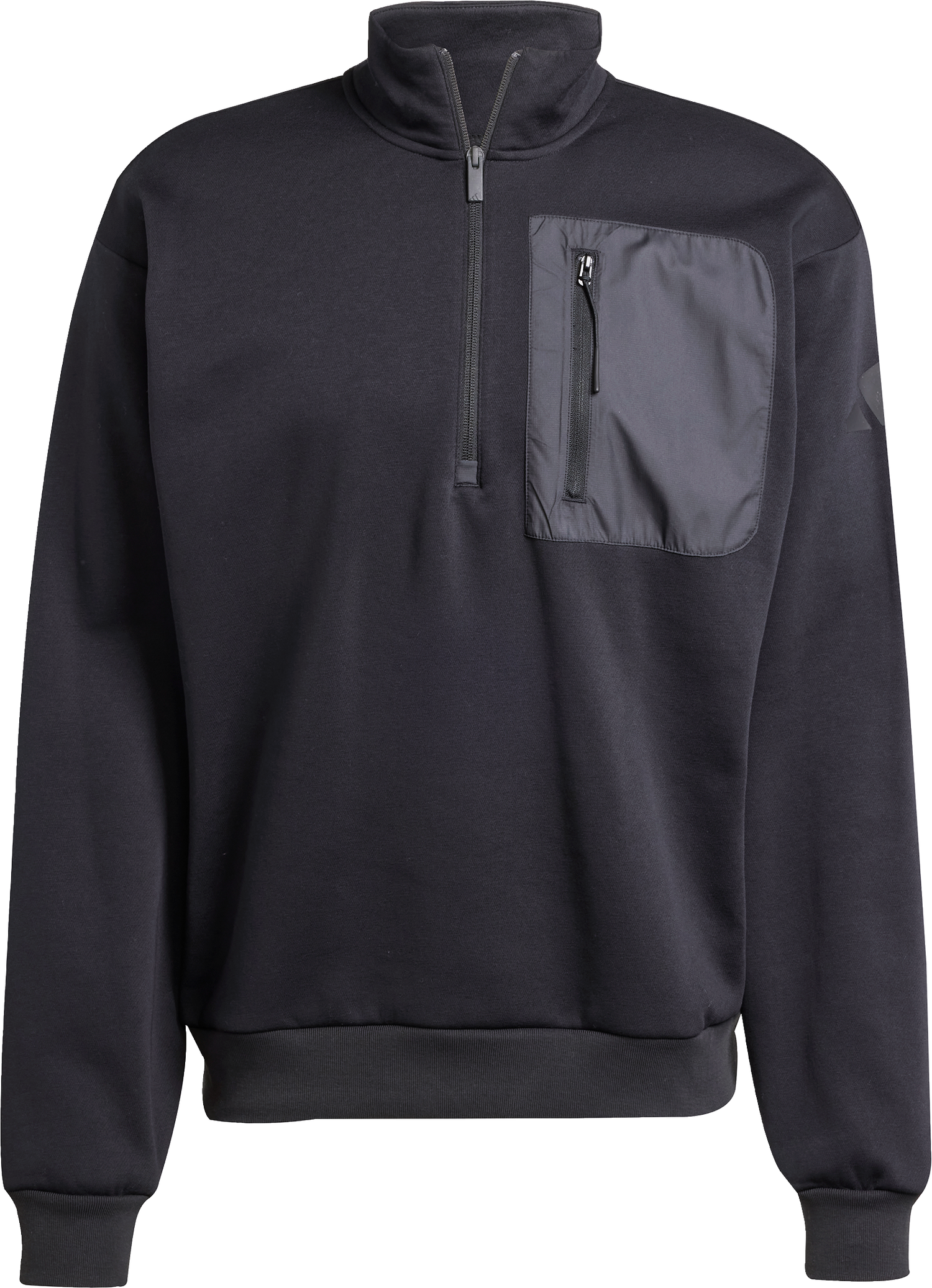 Суитчър adidas Originals adidas City Escape Fleece Half-Zip Sweatshirt Черно | jf3290, 0