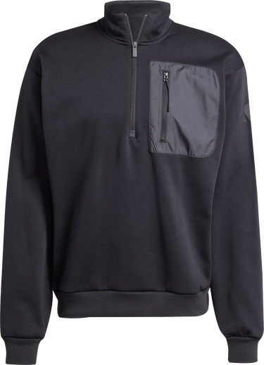 Суитчър adidas Originals adidas City Escape Fleece Half-Zip Sweatshirt Черно | jf3290, 0