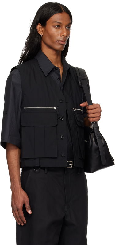 Жилетка LEMAIRE Lemaire Technical Vest Черно | OW1116 LF1371, 1